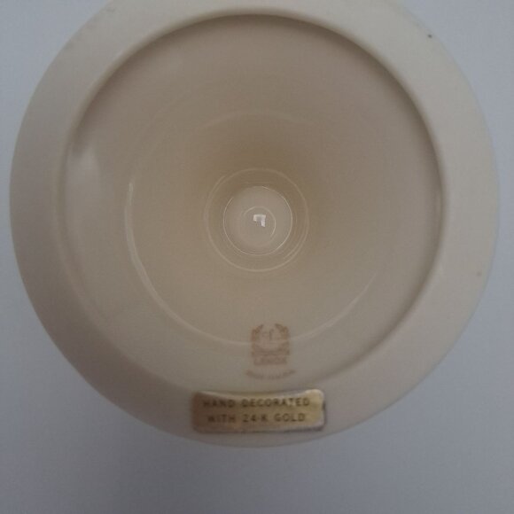 Lenox Eternal Fine China Taper Candle Holder Gold Trim - Picture 11 of 11